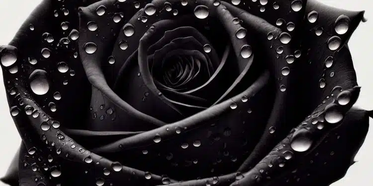 rose noire